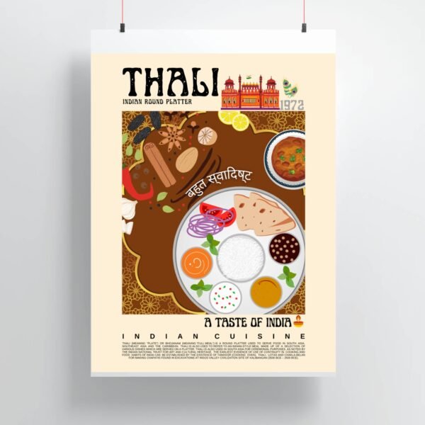 Thali Poster (Indian)