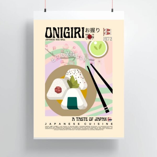 Onigiri Poster (Japanese)