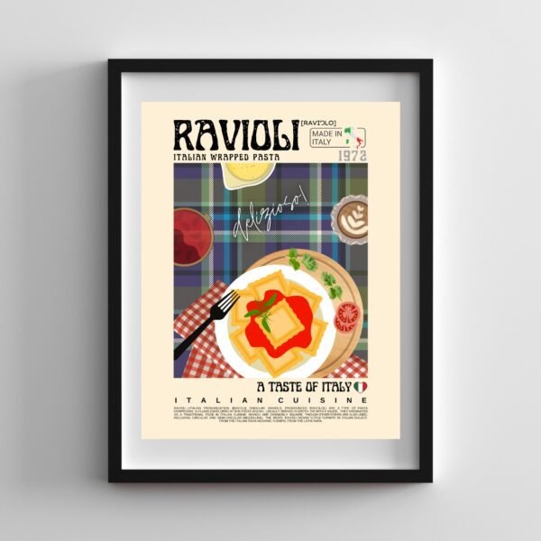 Ravioli Poster (Italian) - Image 2