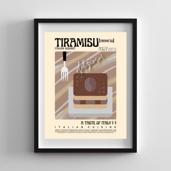 Tiramisu Poster (Italian) - Image 2