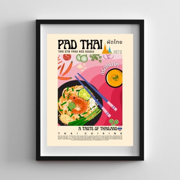 Pad Thai Poster (Thai) - Image 2