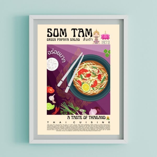 Som Tam Poster (Thai) - Image 3