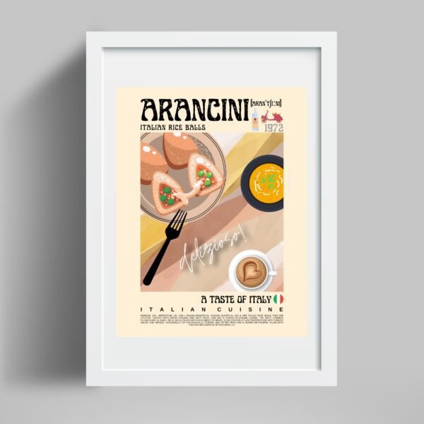 Arancini Poster (Italian) - Image 4