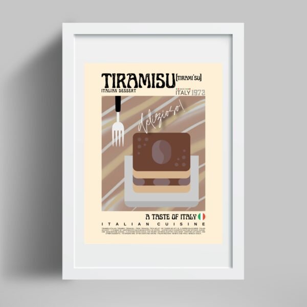 Tiramisu Poster (Italian) - Image 4