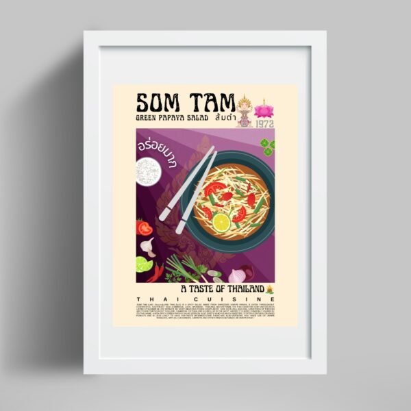 Som Tam Poster (Thai) - Image 4