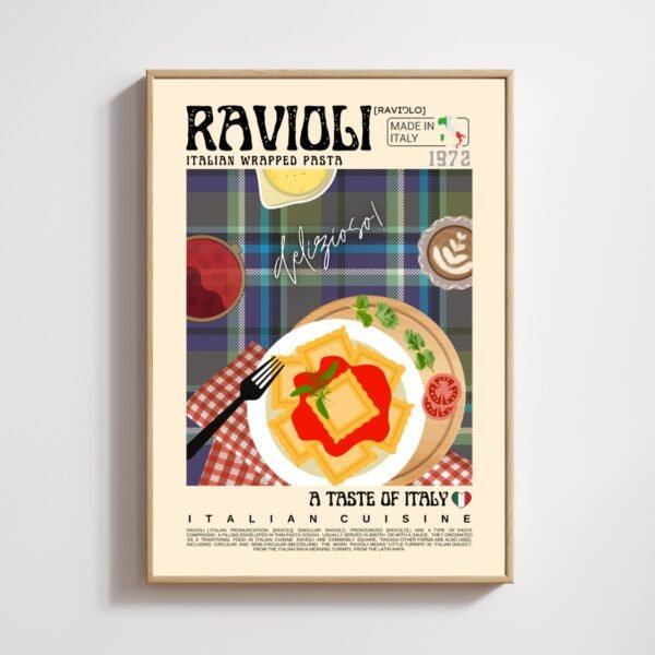 Ravioli Poster (Italian) - Image 5