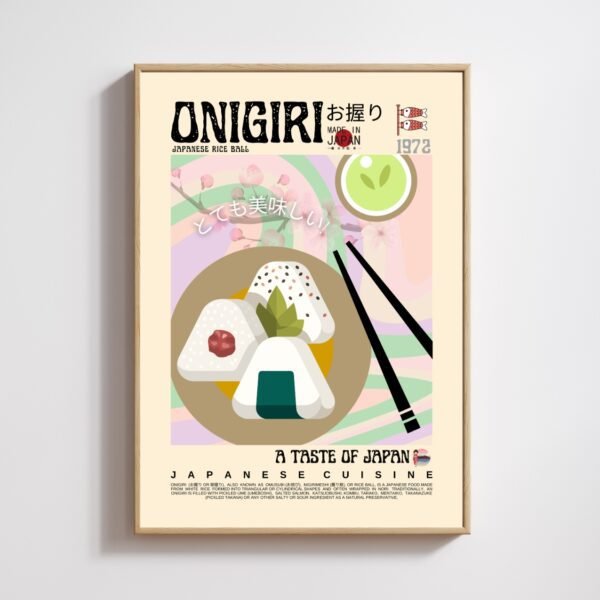 Onigiri Poster (Japanese) - Image 5