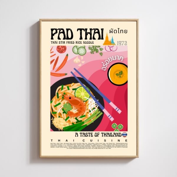 Pad Thai Poster (Thai) - Image 5