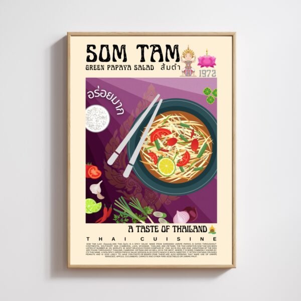 Som Tam Poster (Thai) - Image 5