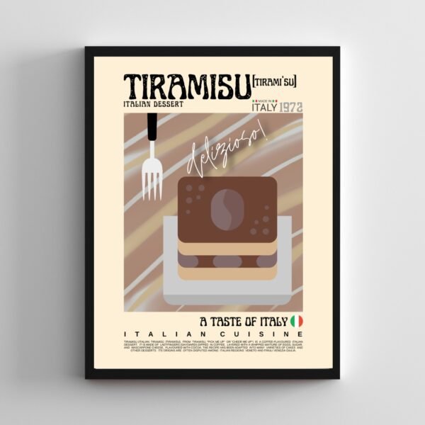 Tiramisu Poster (Italian) - Image 6