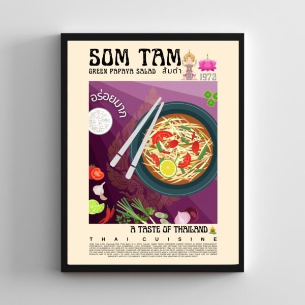 Som Tam Poster (Thai) - Image 6